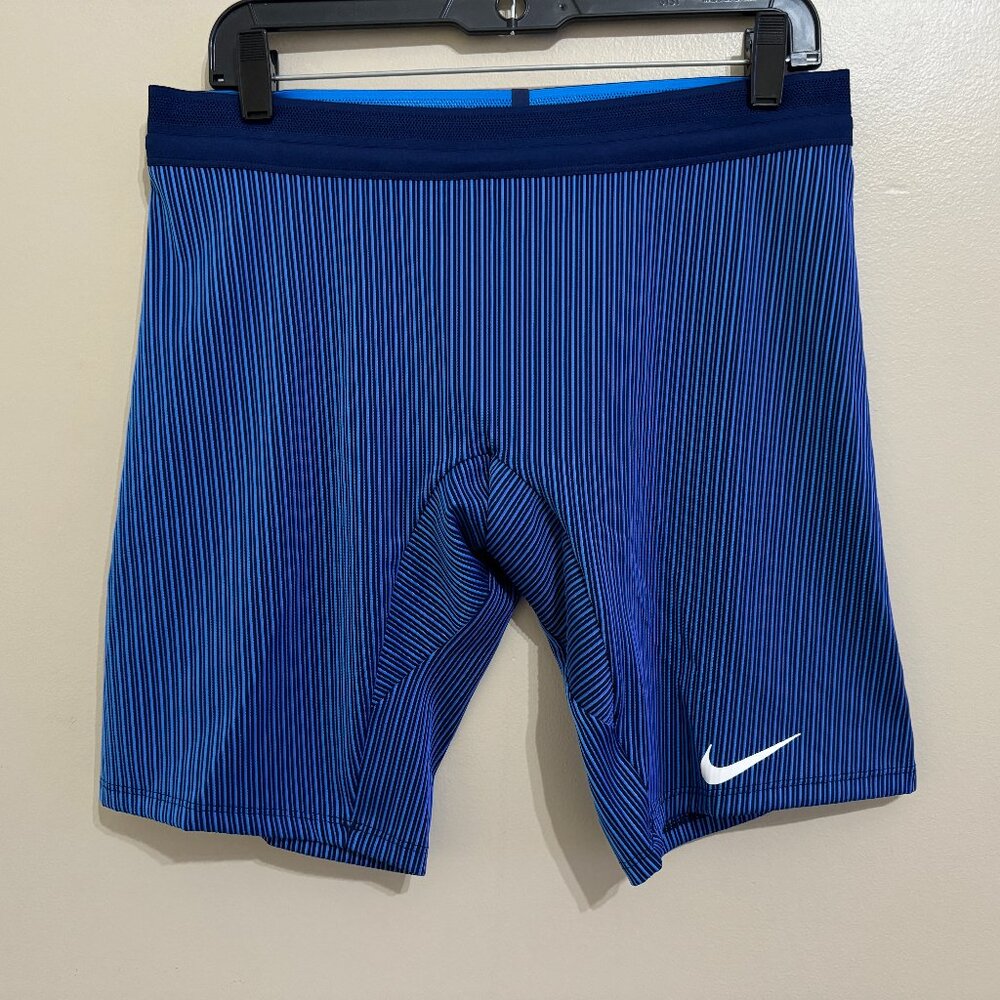 Nike Pro Elite Track & Field 1/2 Length Shorts Made In USA AO8487-492 Women's XL